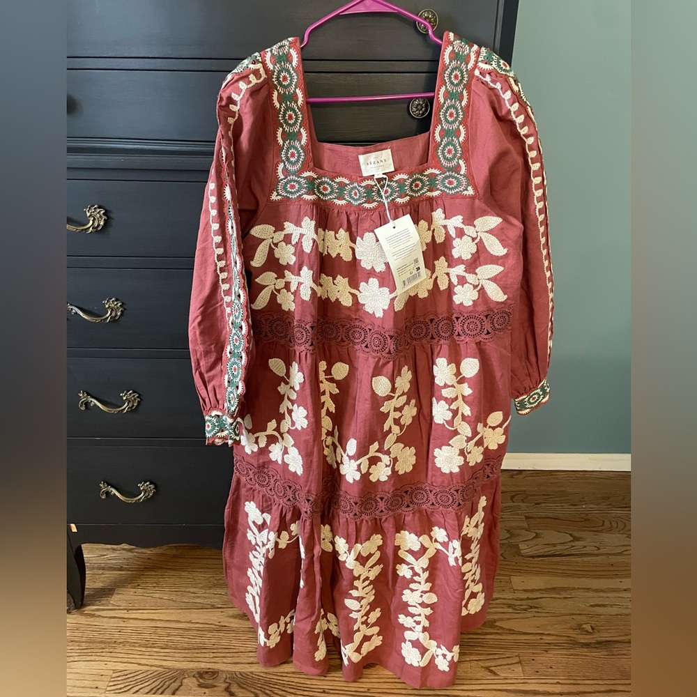 NWT Sezane Adenora dress US sz 6 FR 38